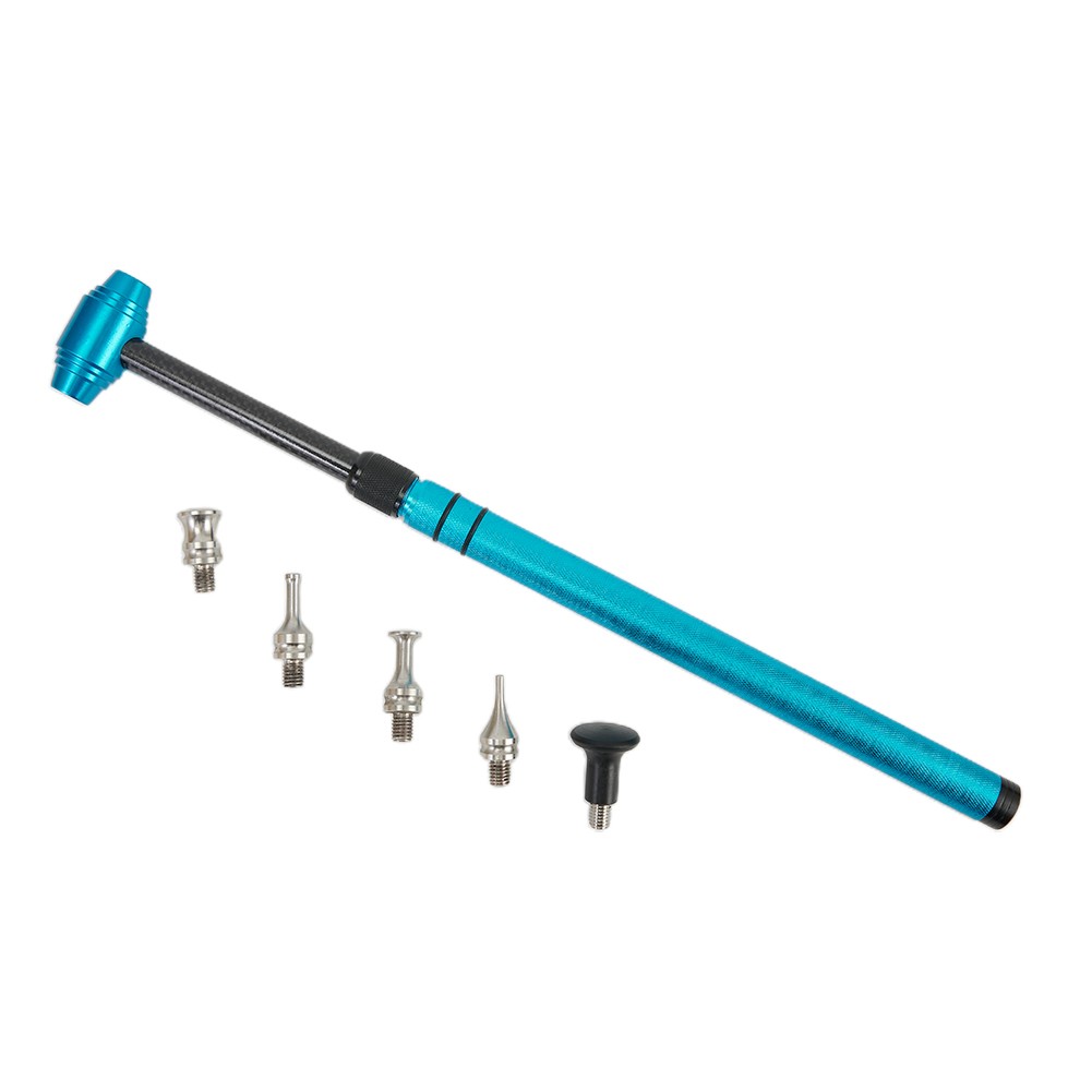 【Overauto】 không sơn vết lõm thân xe ô tô tap xuống bút Ding búa/Loại bỏ hư hại mưa đá công cụ sửa chữa