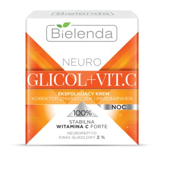 Kem Trẻ Hóa Da Bielenda Neuro Glicol + Vit.C