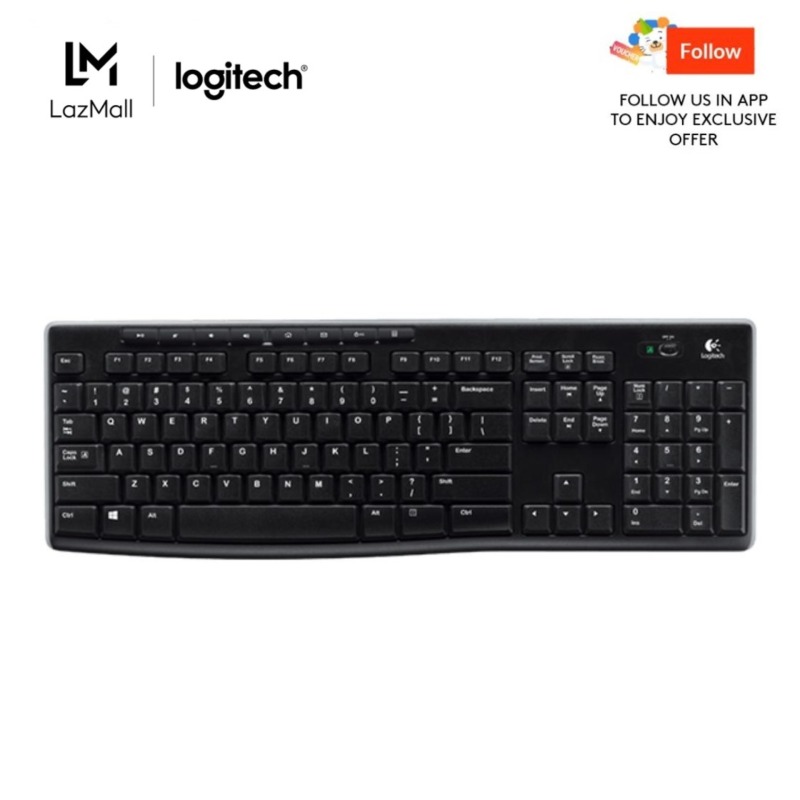 Logitech K270 Wireless Keyboard with Unifying Singapore