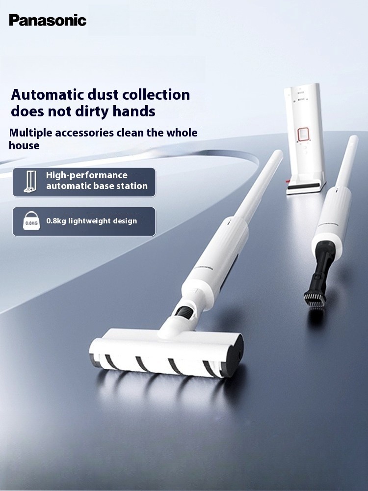 Panasonic Cordless Stick Vacuum Cleaner - Lightweight, 99.99% Dust