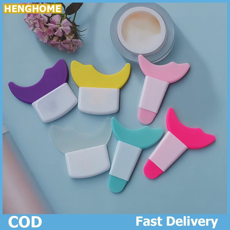 HENGHOME Bút kẻ mắt mẫu Mascara Applicator đa chức năng Silicone bàn chải Lash Stopper công cụ trang điểm mắt cho lông mi vách ngăn