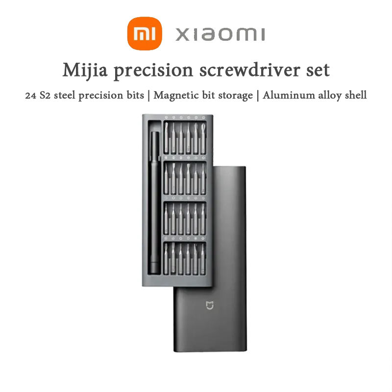 ชุดไขควง Xiaomi ชุดไขควงอเนกประสงค์ ของแท้24ชิ้น ชุดไขควงแม่เหล็ก ชุดไขควงของแท้ ชิ้นสําหรับซ่อมแซมโทรศัพท์มือถือ Screwdriver Set Repair Tool Kits ชุดไขดวงขนาดพกพา ชุดไขควงแม่เหล็ก ชิ้นสําหรับซ่อมแซมโทรศัพท์มือถือ ชุดไขควงแม่เหล็กมีถึง ราคา 149 บาท*ส่งฟรี