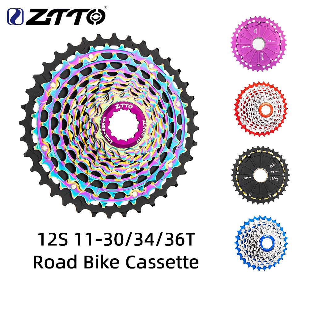 Ztto 12s แผนที่จักรยาน Cassette ULT Gen2 น้ําหนักเบา 12Speed Cogs 11-30/34/36T K7 12s Sprokets HGR ราคา 4,318 บาท*ส่งฟรี