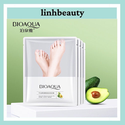 Mặt nạ ủ chân tinh chất quả bơ Bioaqua