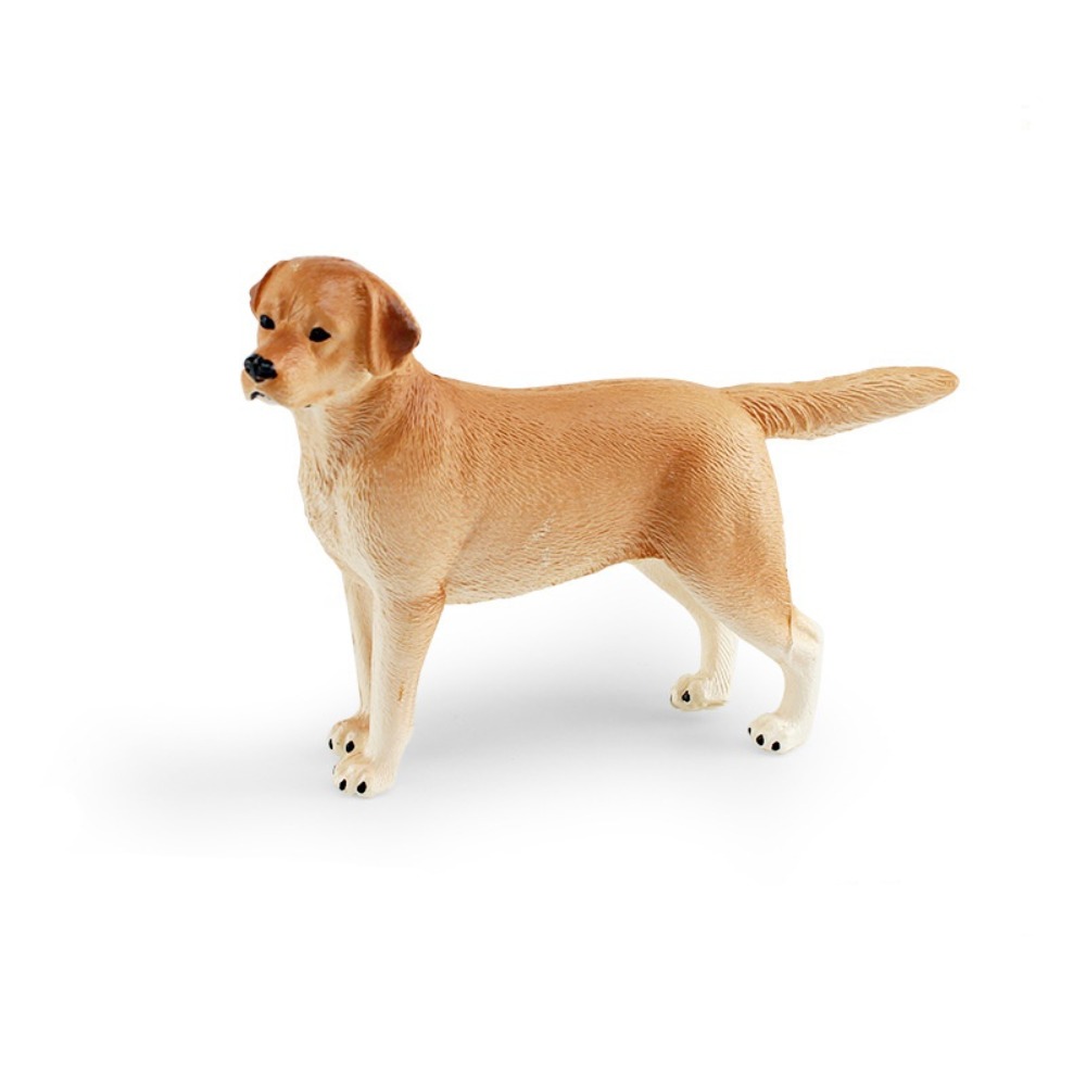 LARSC Labrador Rottweiler Puppy Dog Figurine Great Dane Shepherd Dog Simulation Dog Statue Vividly Educational Dogs Animals Model Home Decoration