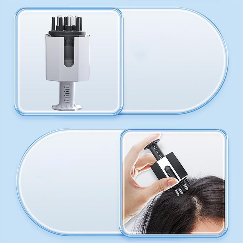 HealthyHavenN Da đầu Applicator chất lỏng lược cho Tóc da đầu điều trị tinh dầu chất lỏng hướng dẫn lược tóc tăng trưởng huyết thanh dầu áp dụng chăm sóc tóc