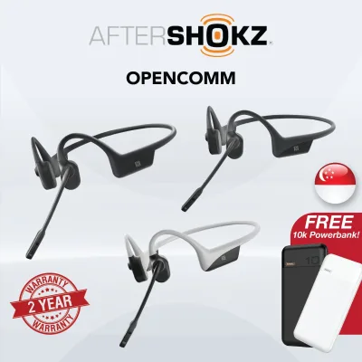 [SG] Aftershokz OpenComm Bone Conduction Open-Ear Wireless Headphones