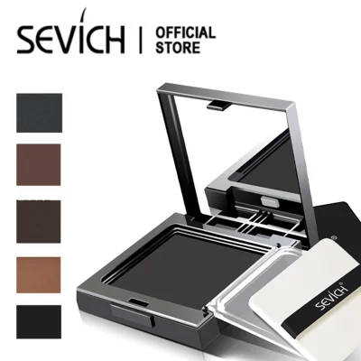 SEVICH Hair Shadow Powder Instantly Cover Grey Hair 5 Colors Waterproof Hair Shadow