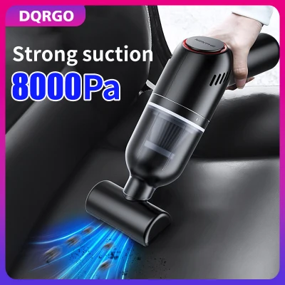 Portable Car Vacuum Cleaner Wireless Handheld Auto Vaccum 8000Pa Suction For Home Desktop Cleaning Mini Vacuum Cleaner