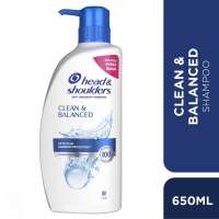 HEAD&SHOULDERS Clean and Balanced Shampoo 650ml