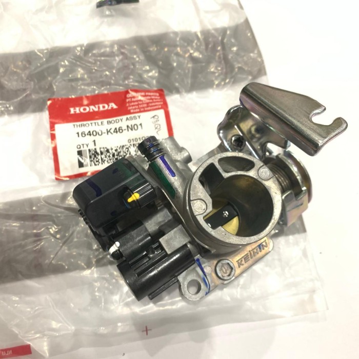 THROTTLE BODY ASSY BEAT SCOOPY VARIO 110 FI NON ESP K46 - TOKO TERMAY Harga 1,266,000 rupiah*Gratis Ongkir