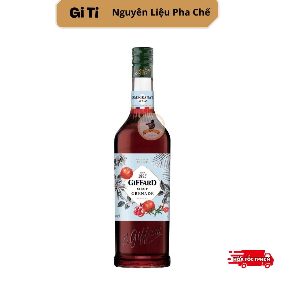 Siro/Syrup Giffard Lựu 1L - Pomegrante syrup Giffard