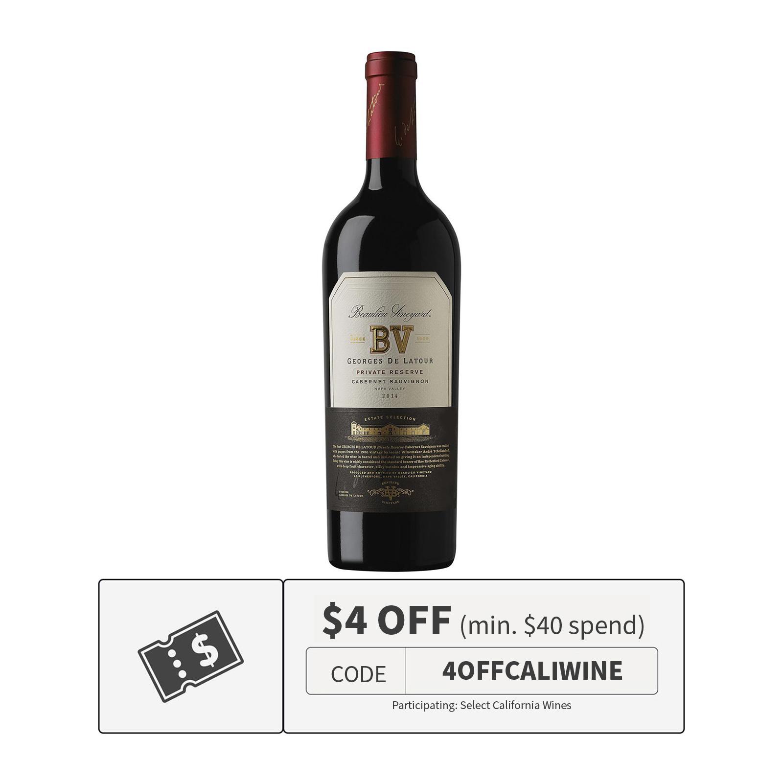Buy Beaulieu Vineyard Full Product Range | Brand Selection