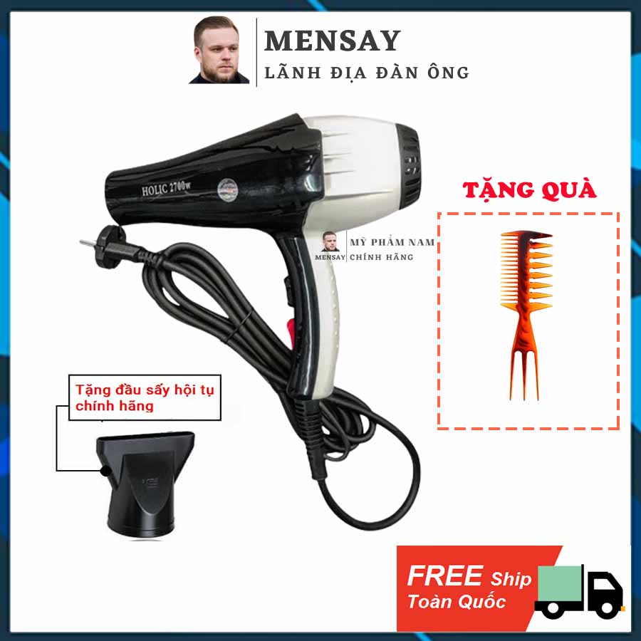 Máy sấy tóc Holic công suất lớn 2700W, 2 chiều nóng lạnh