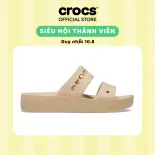 Dép Xăng Đan Nữ Crocs Baya Platform - Chai - 208188-212