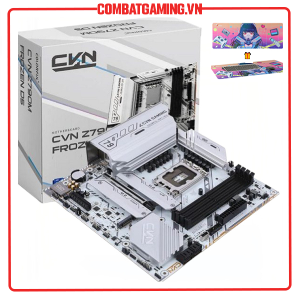 Bo Mạch Chủ Mainboard Colorful CVN Z790 GAMING FROZEN V20 DDR4 WIFI 6E