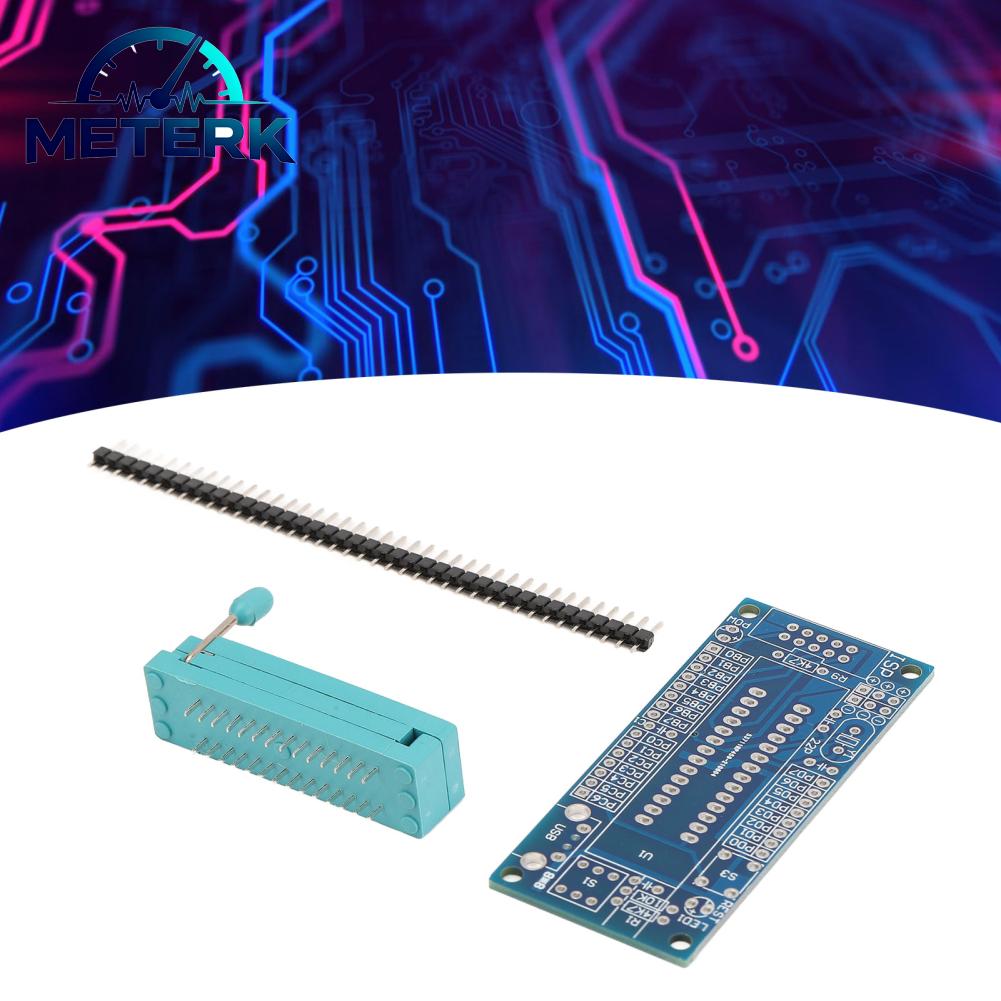 Meterk System Develop Boards Easy Expansion Development Board Kit ATMEGA8 AVR Durable Self Locking Switch for Debugging ราคา 96 บาท*ส่งฟรี