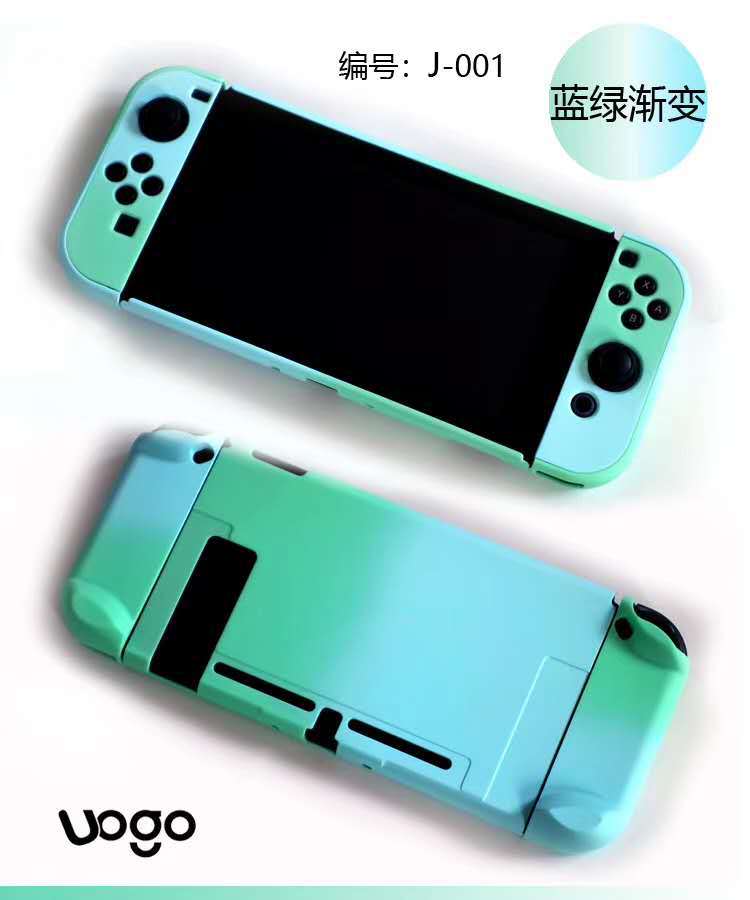 XIRUOGO Switch Vỏ Bảo Vệ Màu Gradient  NS Gradient Tách Vỏ Cứng Vỏ Pha Lê Phẳng + Tay Cầm Trái Phải RR20