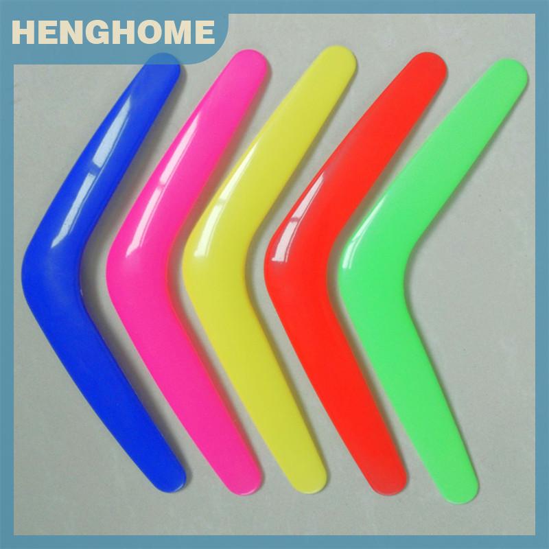 HENGHOME V hình boomerang đồ chơi trẻ em ném bắt ngoài trời trò chơi nhựa đồ chơi