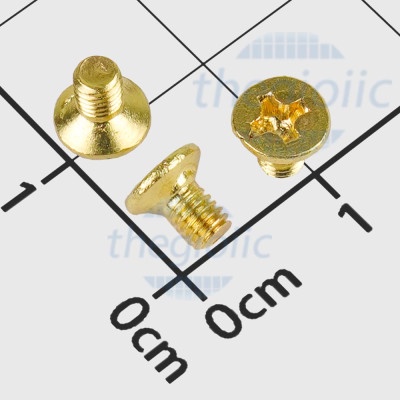 [100 Cái]- Vít Máy KM M3 x 5mm