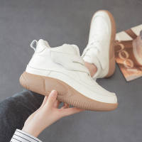 IELGY 2025 Womens Sneakers New Style Student Leather Versatile Casual Dad Sports Shoes