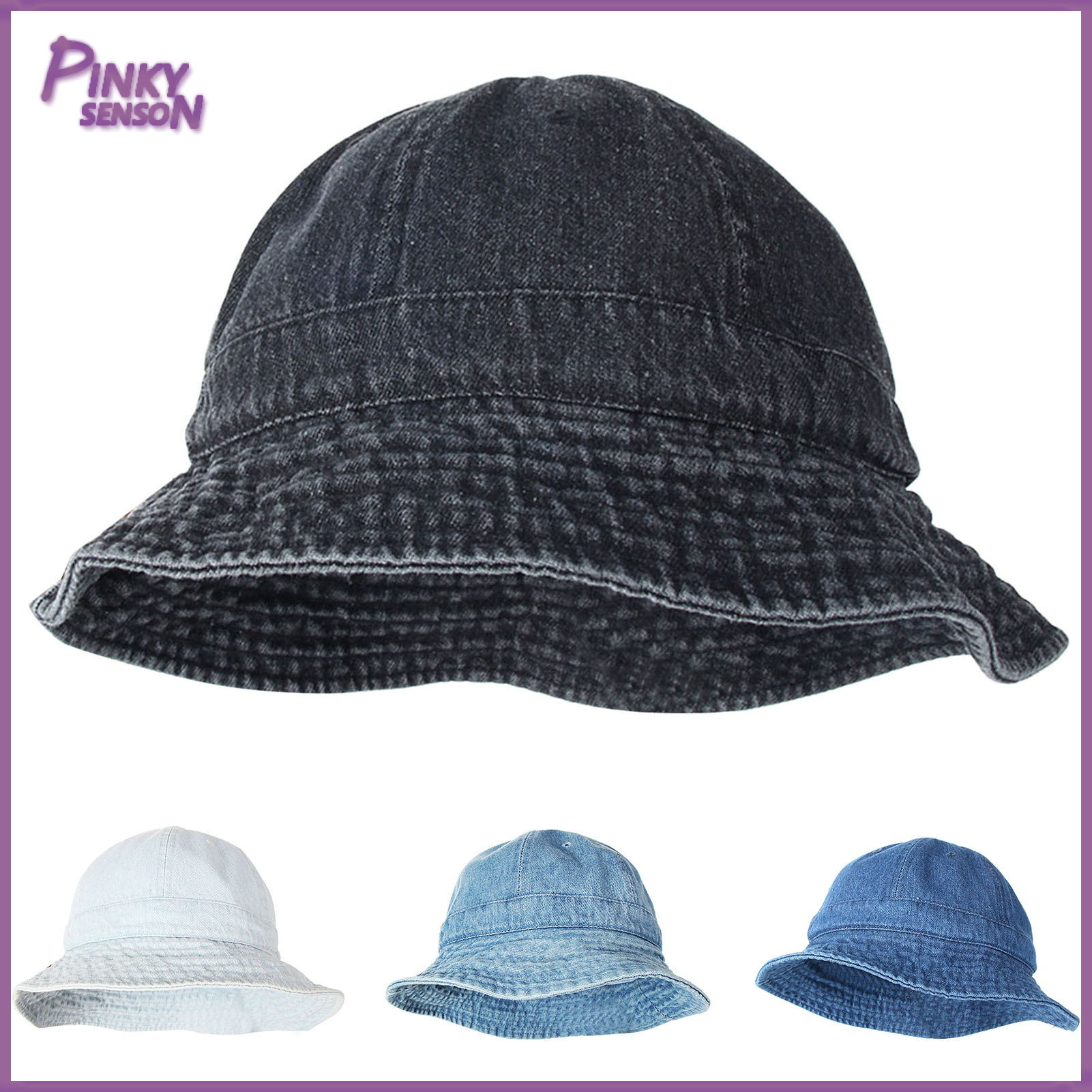 Fisherman Hat Breathable All Match with Windproof Rope Sun Protection Flat Top Anti-UV Cowboy Wide Brim Foldable Sun Hat Daily Wear ราคา 286 บาท*ส่งฟรี