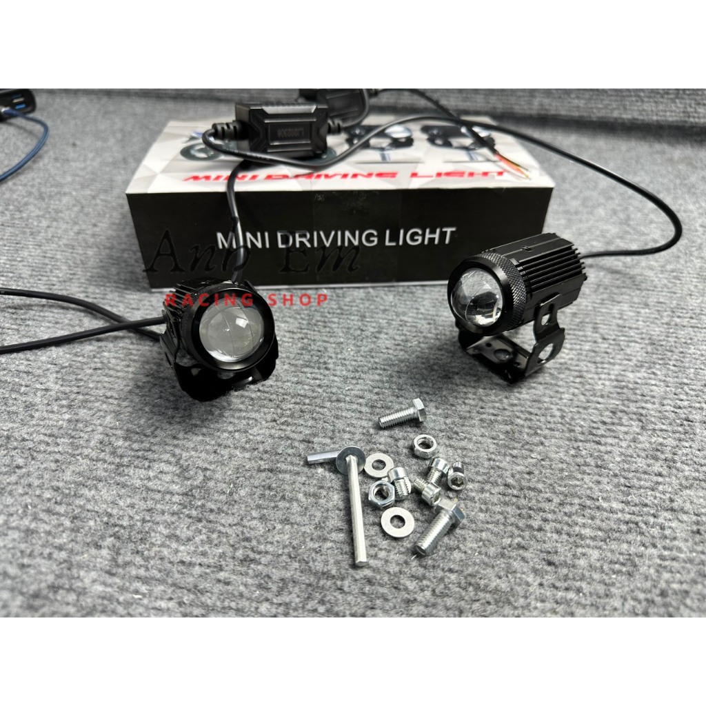 Đèn trợ sáng mini bi cầu mini xe máy chính hãng