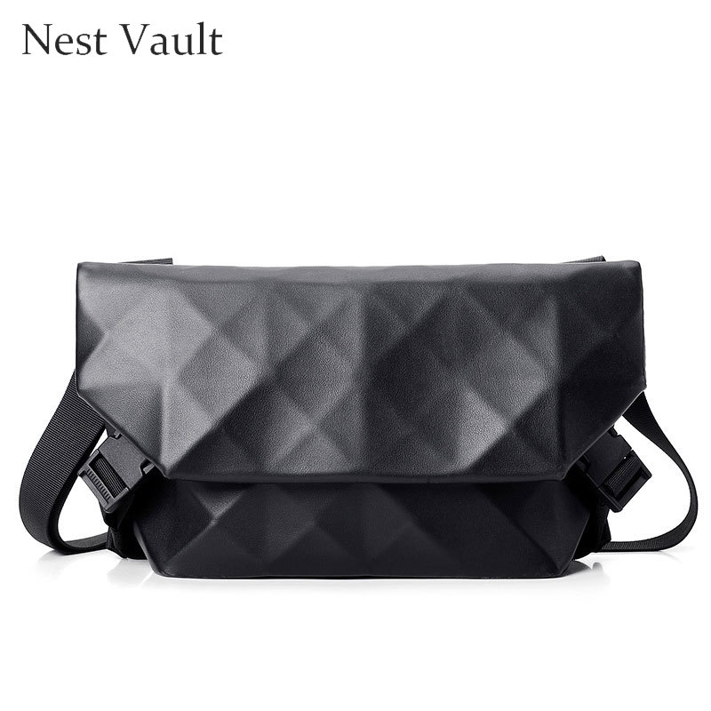 Nest Vault The new men's Linger shoulder bag Sleek, lightweight cross-body bag, versatile shoulder bag Trendy travel backpack