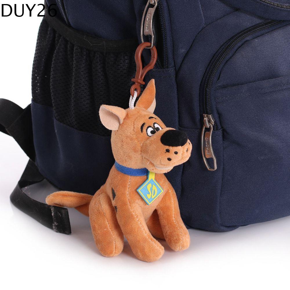 DUY26 15 / 22cm Động vật Đồ chơi trẻ em Quà tặng trẻ em Búp bê sang trọng dây chuyền túi Chó Scooby Đồ chơi nhồi bông Búp bê anime Đồ chơi sang trọng
