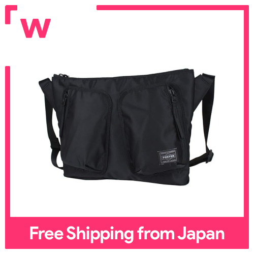 Porter Sling Shoulder Bag - Navy/Nv, Nylon, Authentic, Japan Made