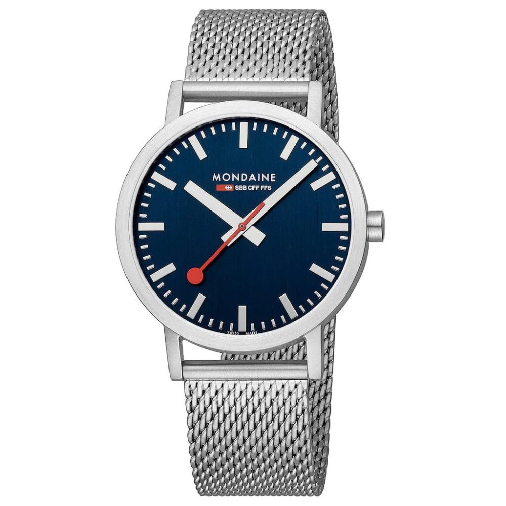 นาฬิกาข้อมือ Mondaine (สินค้าของแท้ มั่นใจช้อปได้) Classic 40 Mm Stainless Steel A660.30360.40Sbj ราคา 10,800 บาท*ส่งฟรี