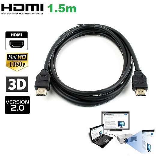 Dây cáp HDMI to HDMI 1.5m full hd 1080p - chính hãng UBLINK