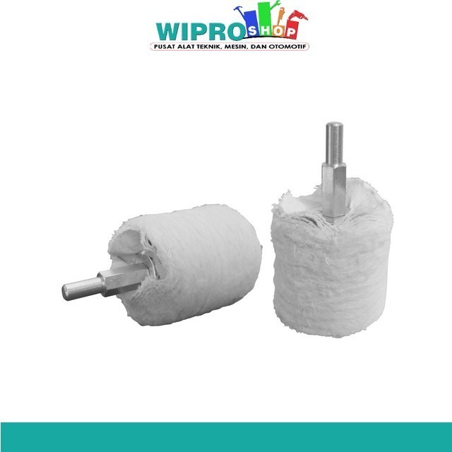 Wipro Mounted Buffing C BMT-C38 1.5"x6mm BMT-C63 2.5"x6mm Harga 47,125 rupiah*Gratis Ongkir