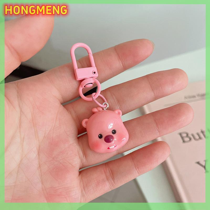 HONGMENG Ins Túi Mặt dây chuyền hoạt hình phụ kiện tự làm mới zanmang Loopy Anime Phụ kiện Số Kawaii