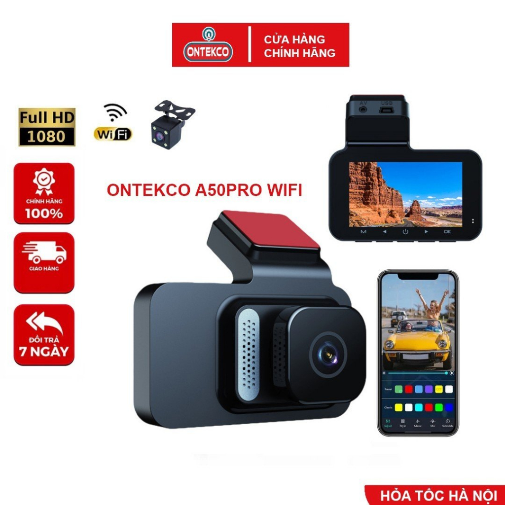 Camera hành trình ô tô ONTEKCO A50 PRO
