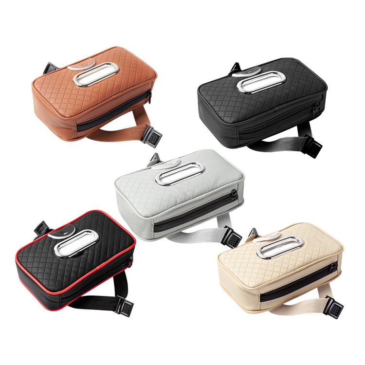 Car Tissue Box Sun Visor Napkin Box Multifunctional Car Tissue Organizer Backseat Tissue Box for Car Truck SUV safety