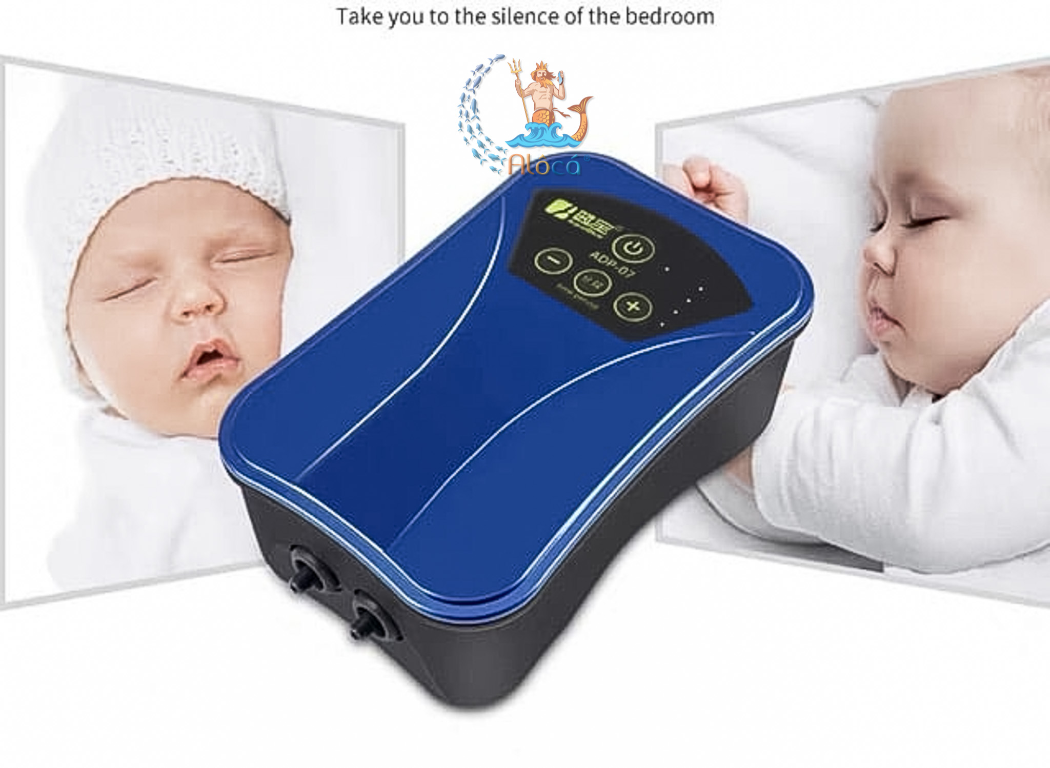 Sủi tích điện Oxy Aqua Blue ADP-03, ADP-07, ADP-09 cho bể cá cảnh