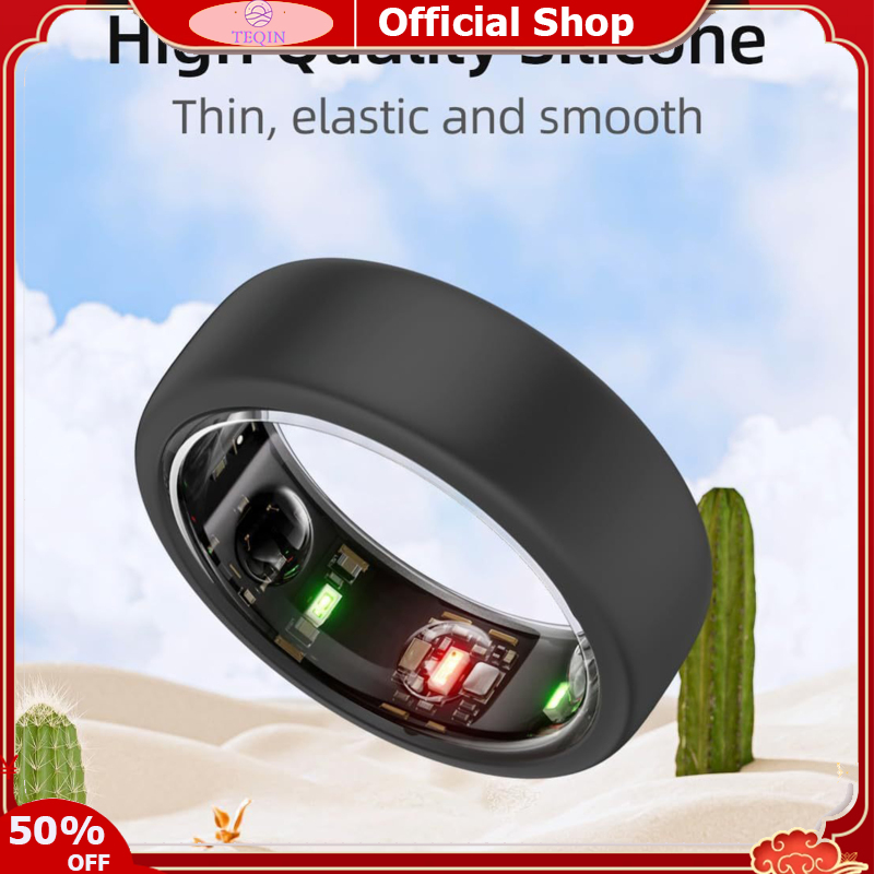 TEQIN Silicone Protective Case Silicone Ring Cover Protector Anti-Collision Protective Case Compatible For Oura Ring Gen 3 ราคา 51 บาท*ส่งฟรี