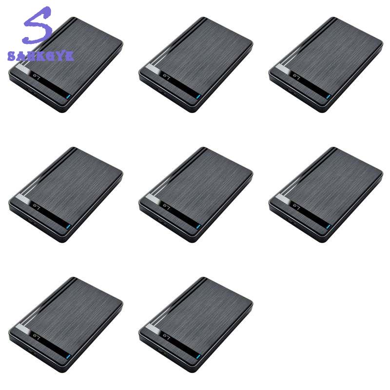 greatbuy666-8pcs 2.5inch HDD SSD Enclosure USB 3.0 to SATA External Hard Drive Case for Laptop Desktop PC High-Speed Data Transfer ราคา 948 บาท*ส่งฟรี