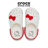 Giày Clog Trẻ Em Crocs Toddler Classic Hello Kitty Iam - White