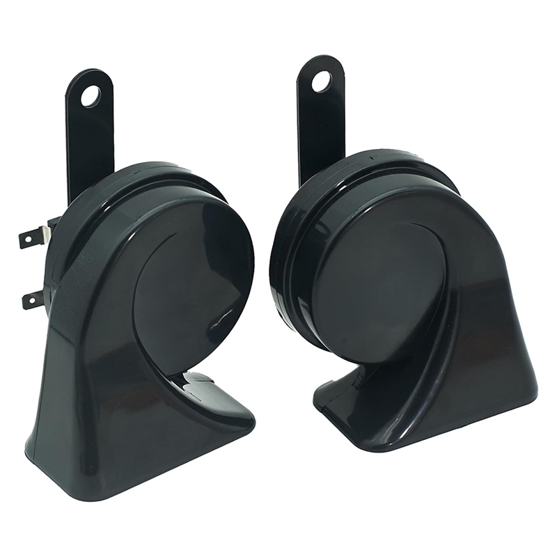 【Latest model】Car Horn 12V Universal Super Loud Auto Horn Electric Waterproof Low High Two Tone