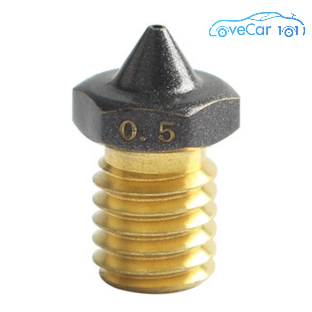 High Flow 3D Printer Nozzles 0.2/0.3/0.4/0.5/0.6/0.8mm for E3D V6 High Speed Flow Nozzles for VORON/MK3S 3D Printer - ยี่ห้อ UEB ราคา 49 บาท*ส่งฟรี