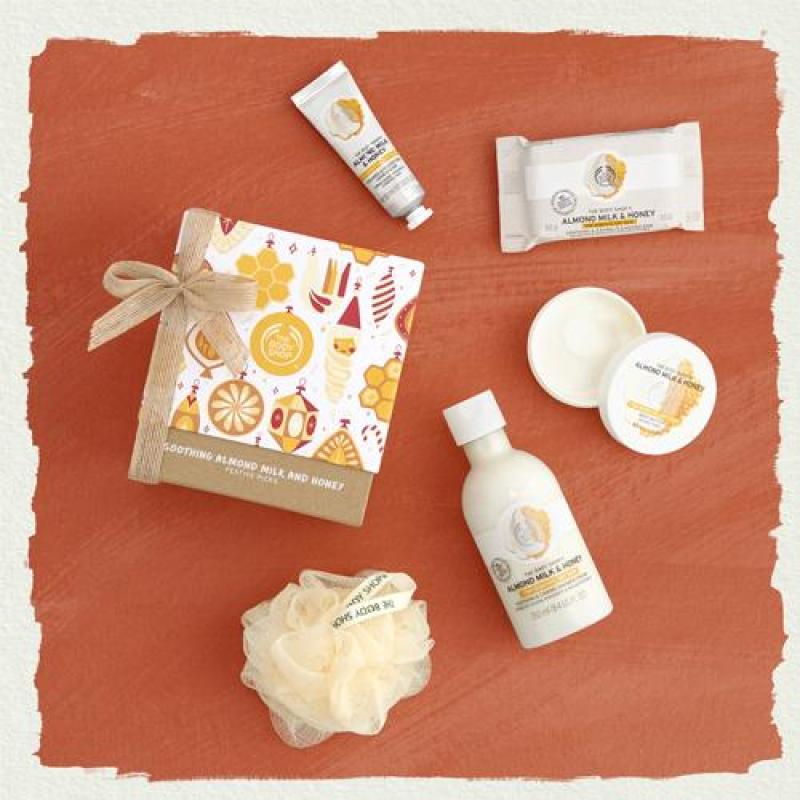 Buy The Body Shop Soothing Almond Milk & Honey Festive Picks Singapore