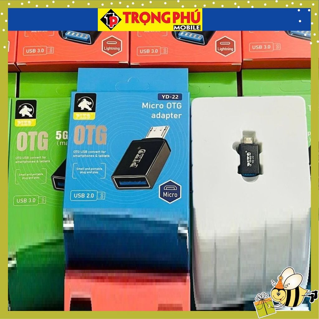 Đầu Chuyển OTG Piko YD-22 USB-Micro CH02