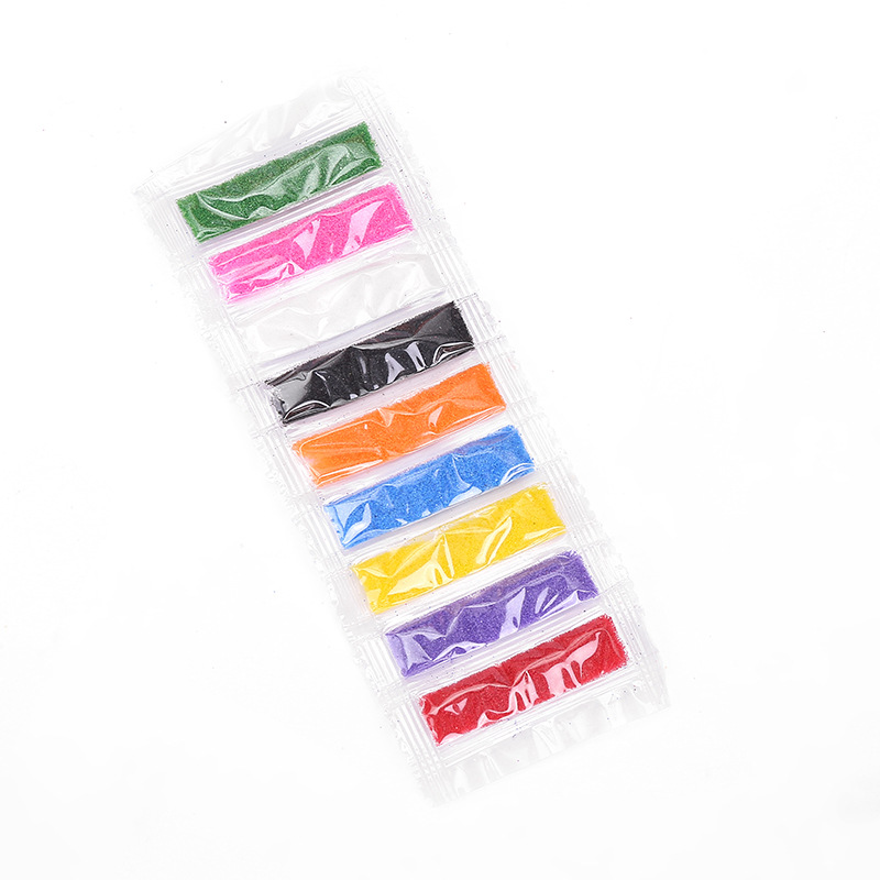 Kizimiao 20pcs Children Kids DIY Sand Art Drawing Sand Painting Kid DIY Crafts Education Toy Boys Girls Goodies Birthday Party