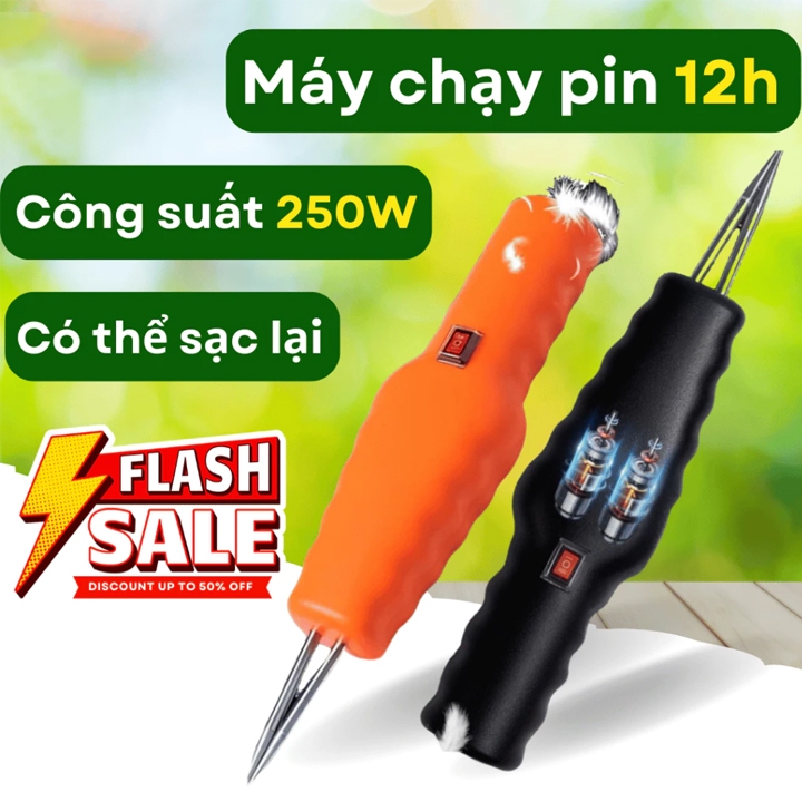  Máy Nhổ Lông Vịt Cầm Tay Máy Vặt Lông Vịt Gà Lông Măng tích điện 12h chống nước  tuandeptrai241091  