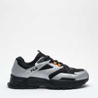 Fila Mens Mens STIRR 26 Trainers (BLK/SIL/ORA) - Sports Direct