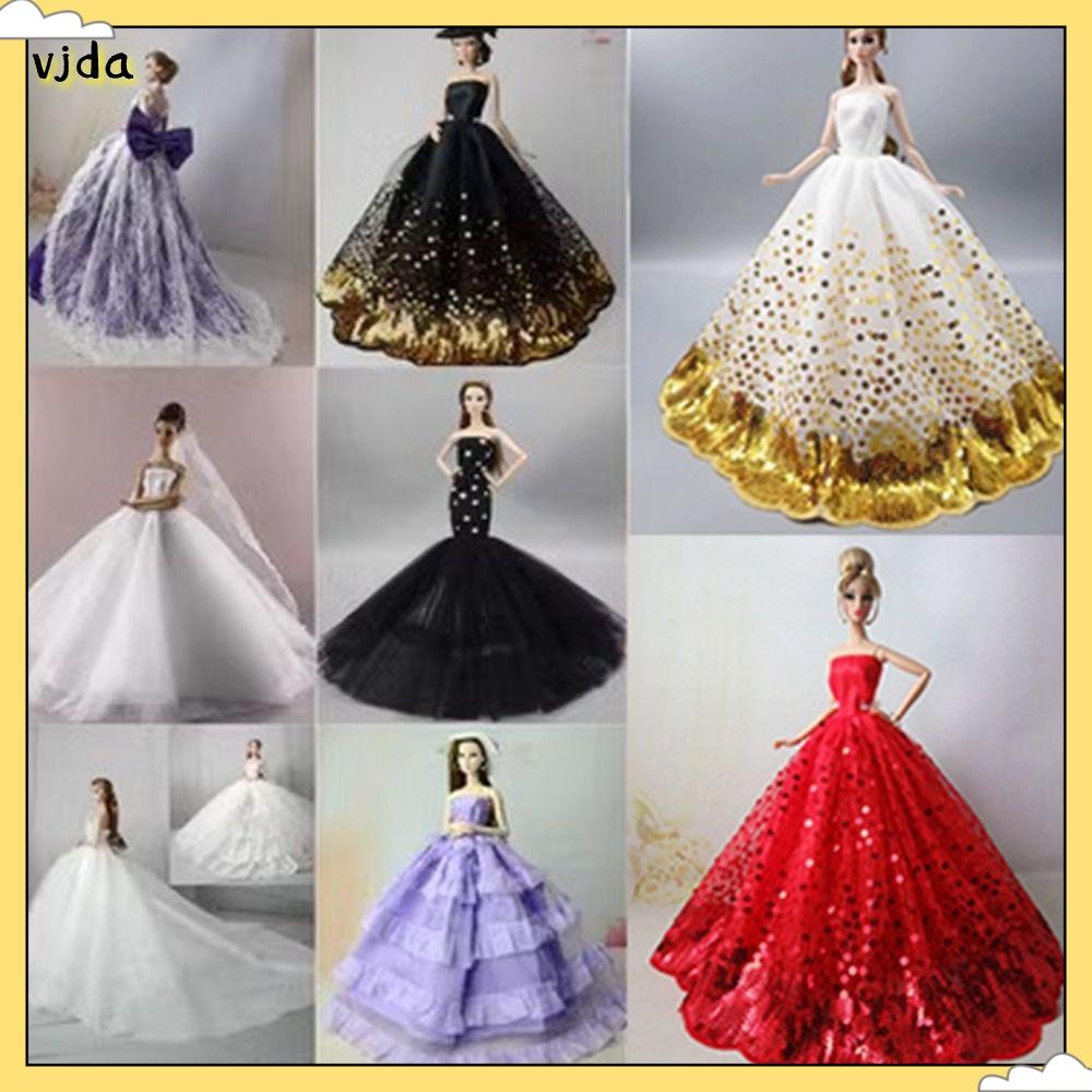 VJDA Thủ công Váy cưới búp bê Trang phục thường ngày Thời trang Váy búp bê
