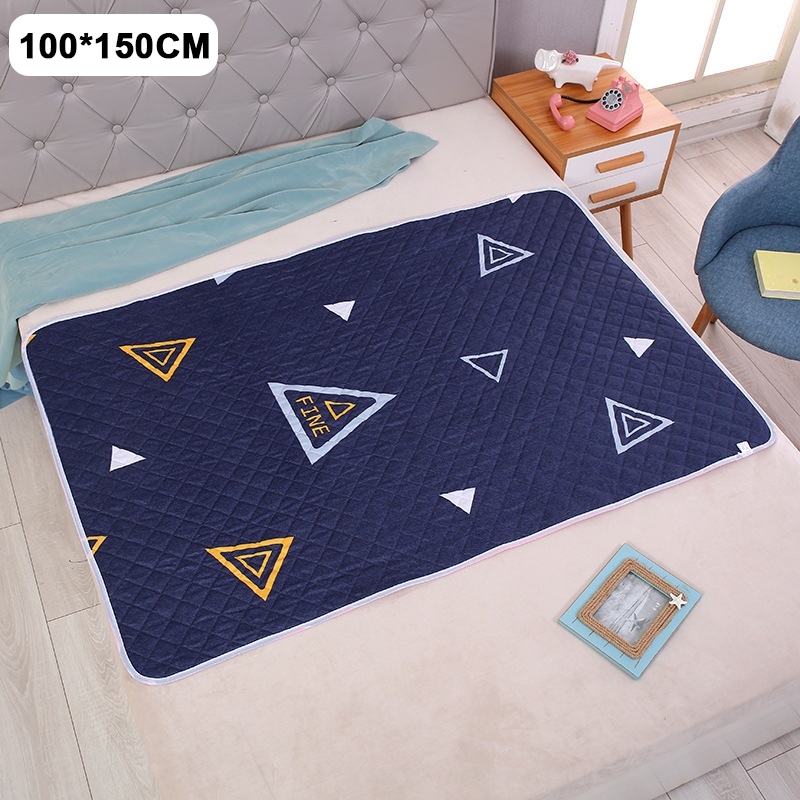 Long Pee Pad Reusable Washable Bed Underpads for Adult Children Waterproof Urine Pad for Kids