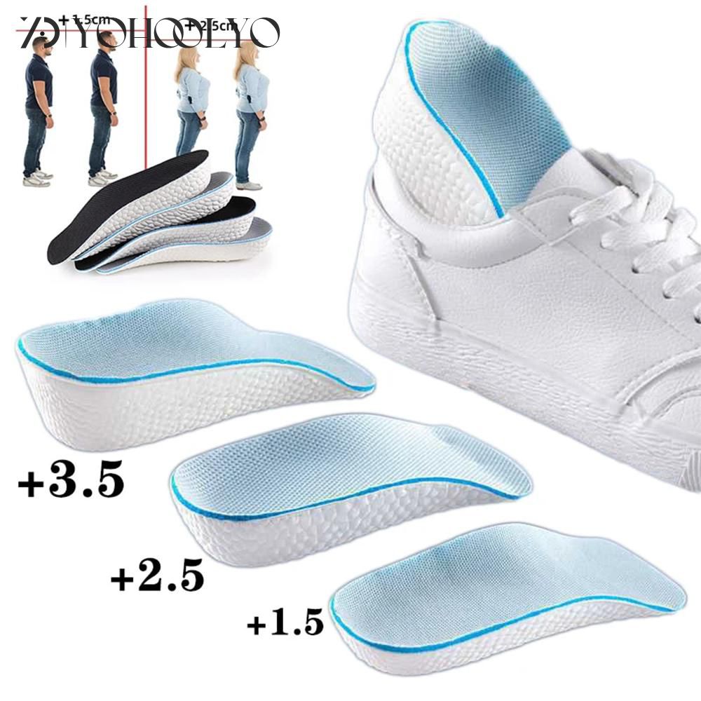 Height Increase Insoles Men Women Shoes Flat Feet Arch Support Orthopedic Insoles ราคา 18 บาท*ส่งฟรี